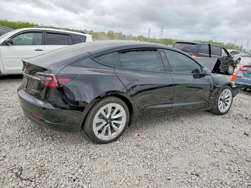 2022 Tesla Model 3 მანქანა იყიდება აუქციონზე, vin: 5YJ3E1EB5NF111280, აუქციონის ნომერი: 48600976