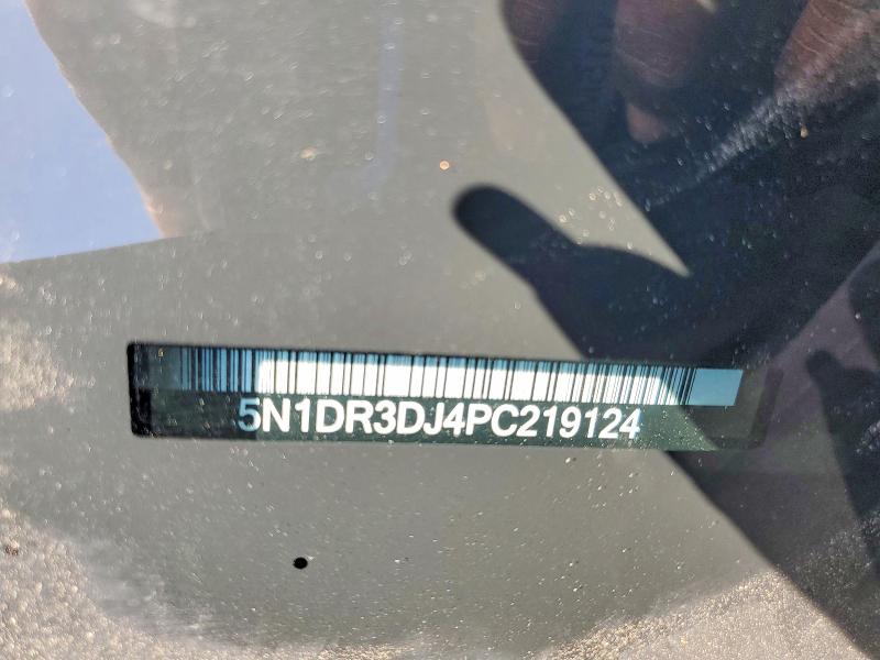 2023 Nissan Pathfinder მანქანა იყიდება აუქციონზე, vin: 5N1DR3DJ4PC219124, აუქციონის ნომერი: 49766596