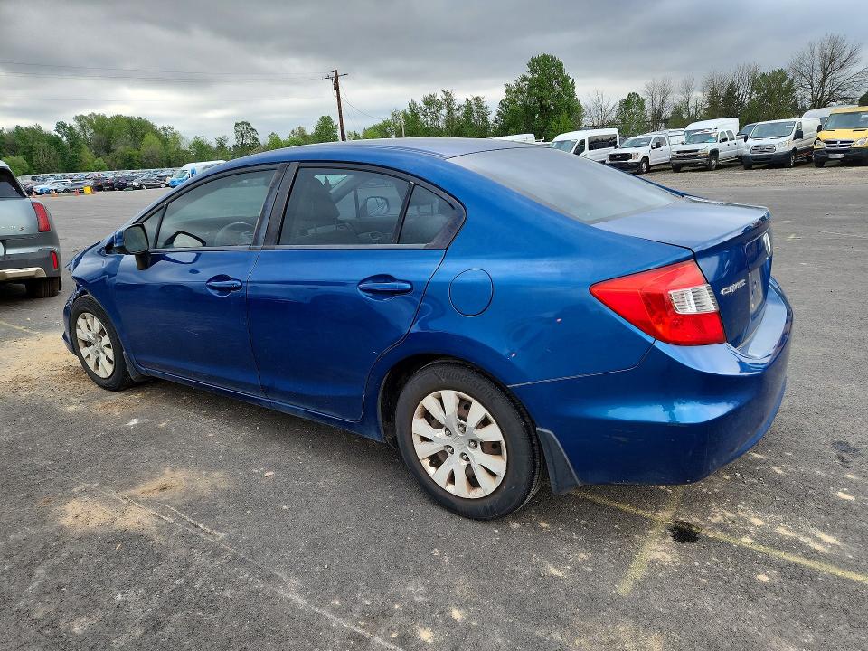 51466226 :رقم المزاد ، 2HGFB2F56CH562120 vin ، 2012 Honda Civic مزاد بيع