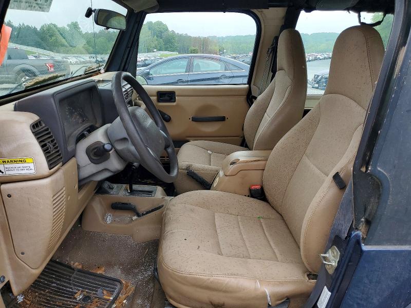 2001 Jeep Wrangler / Tj მანქანა იყიდება აუქციონზე, vin: 1J4FA29P11P324077, აუქციონის ნომერი: 51541746