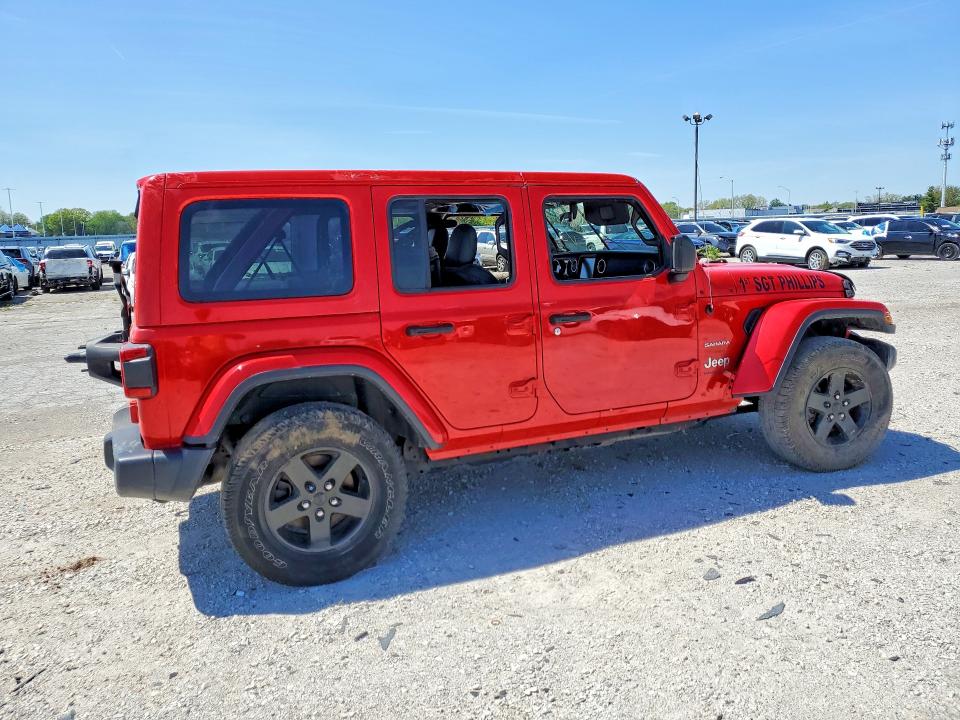 Продажа на аукционе авто 2018 Jeep Wrangler Unlimited, vin: 1C4HJXEN9JW192014, номер лота: 48912896