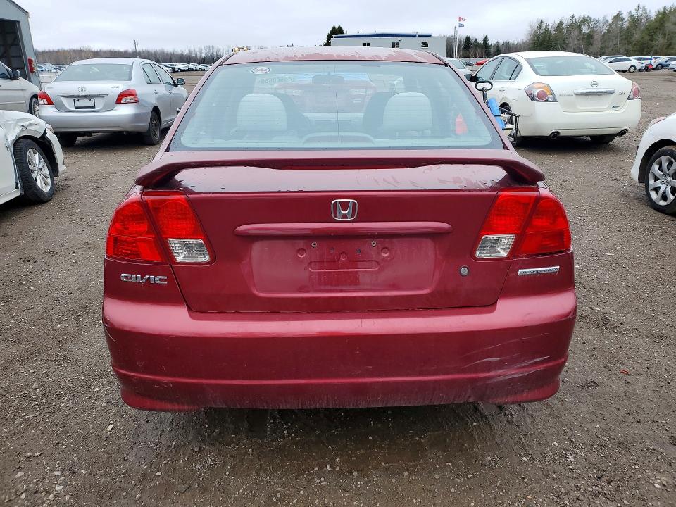 Продажа на аукционе авто 2005 Honda Civic, vin: 2HGES16365H033421, номер лота: 46500636