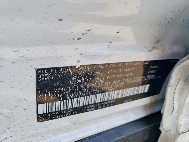 Aukcja sprzedaży 2024 Toyota Rav4 Hybrid, vin: 4T3E6RFV2RU152401, numer aukcji: 50324716