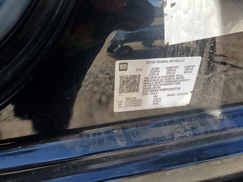 Продажа на аукционе авто 2024 Gmc Sierra2500, vin: 1GT49XEY4RF205734, номер лота: 48338616