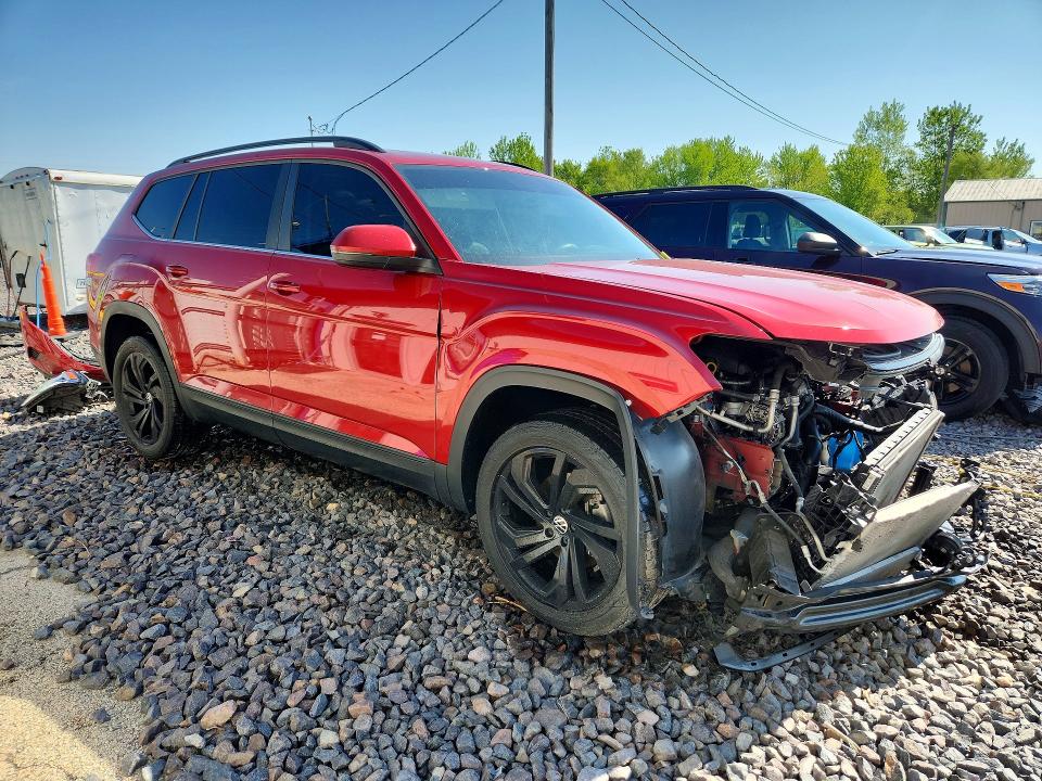 51717866 :رقم المزاد ، 1V2KP2CA5NC523331 vin ، 2022 Volkswagen Atlas مزاد بيع