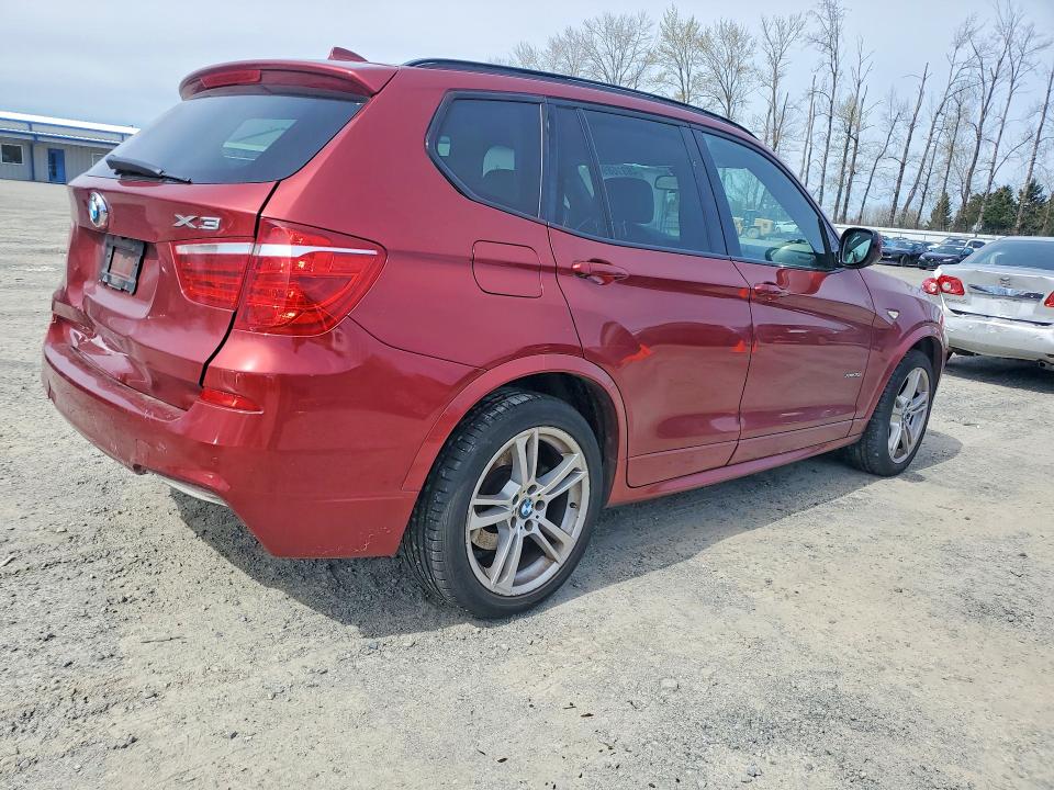 2014 Bmw X3 მანქანა იყიდება აუქციონზე, vin: 5UXWX7C5XEL983540, აუქციონის ნომერი: 48916896