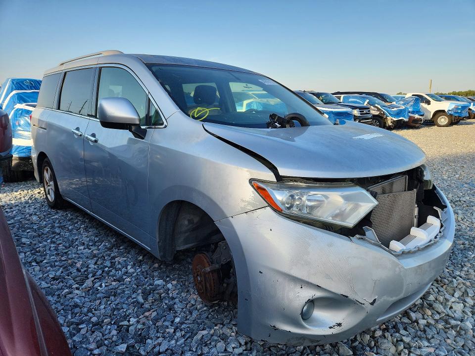 49916156 :رقم المزاد ، JN8AE2KP2H9167032 vin ، 2017 Nissan Quest مزاد بيع