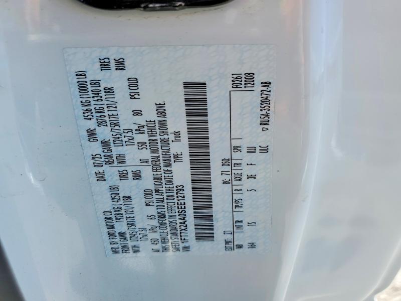 Auction sale of the 2025 Ford F250 Cc 4x, vin: 1FT7X2AA0SEE12793, lot number: 50899226