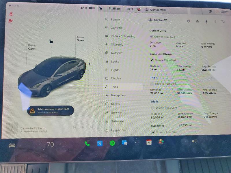 Aukcja sprzedaży 2021 Tesla Model 3, vin: 5YJ3E1EB8MF923705, numer aukcji: 48959816