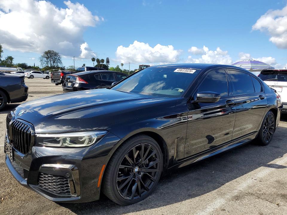 Aukcja sprzedaży 2021 Bmw 740, vin: WBA7T2C0XMCF16447, numer aukcji: 59818316
