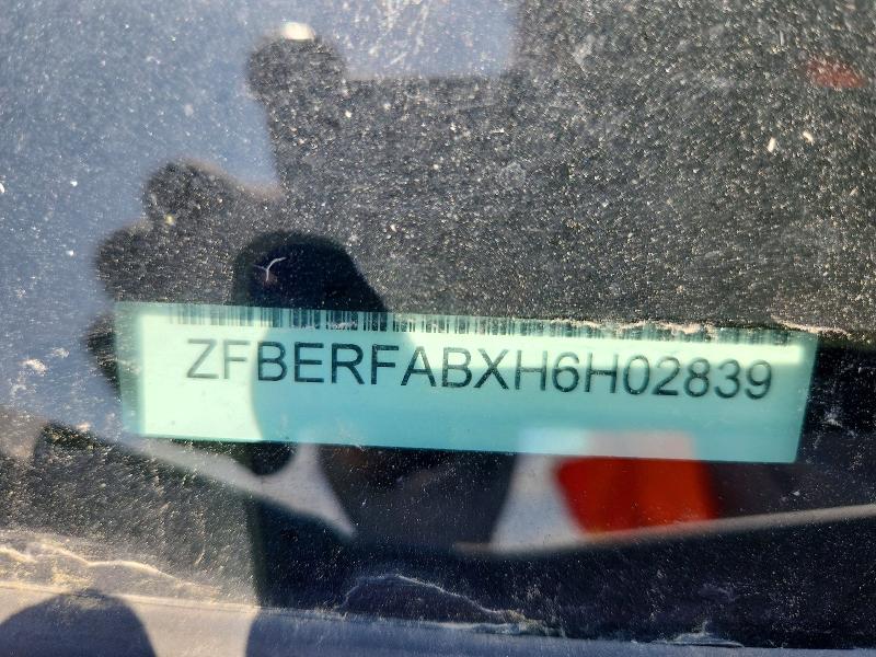Продаж на аукціоні авто 2017 Ram Other, vin: ZFBERFABXH6H02839, номер лоту: 50349306