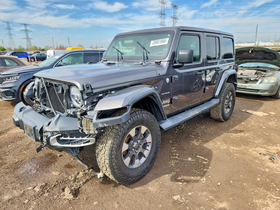 Auction sale of the 2018 Jeep Wrangler Unlimited, vin: 1C4HJXEG5JW268507, lot number: 49981966