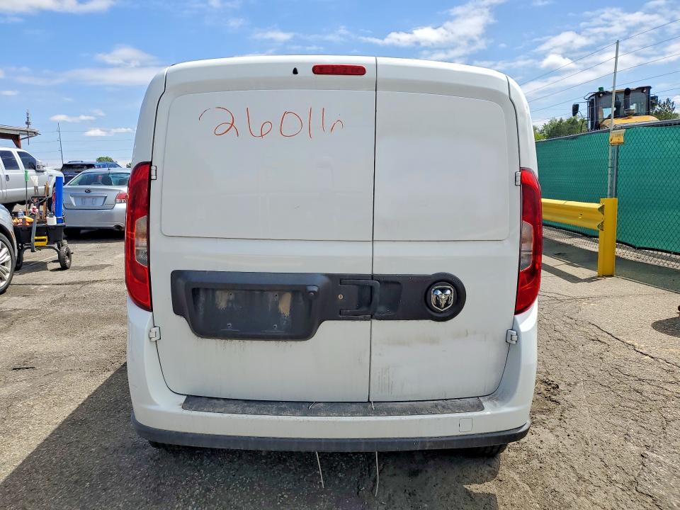 2022 Ram Promaster City მანქანა იყიდება აუქციონზე, vin: ZFBHRFAB4N6X82970, აუქციონის ნომერი: 51493256