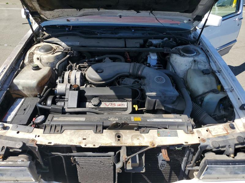 51512896 :رقم المزاد ، 1G6CD53B7N4273080 vin ، 1992 Cadillac Deville مزاد بيع