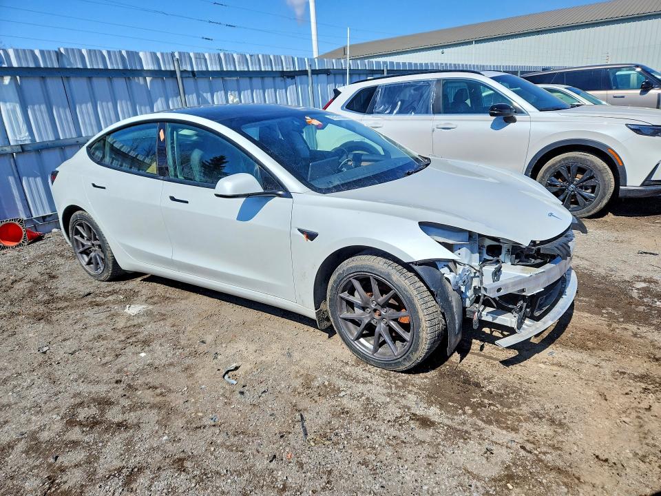 2022 Tesla Model 3 Long Range 75d 4dr Awd მანქანა იყიდება აუქციონზე, vin: 5YJ3E1EB1NF201798, აუქციონის ნომერი: 46231786