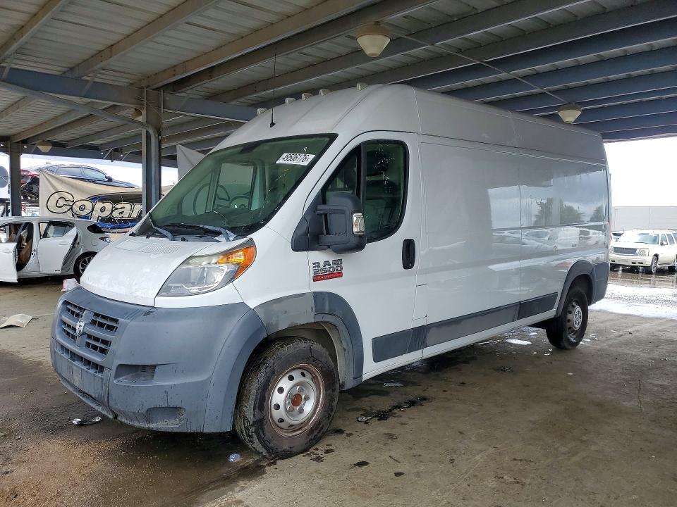 49506176 :رقم المزاد ، 3C6TRVDD2GE101885 vin ، 2016 Ram Promaster 2500 مزاد بيع