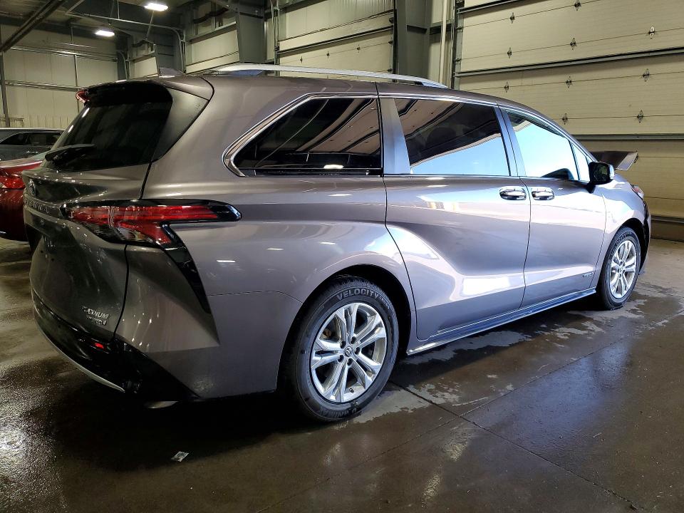 Продаж на аукціоні авто 2021 Toyota Sienna, vin: 5TDESKFC8MS030590, номер лоту: 50901146