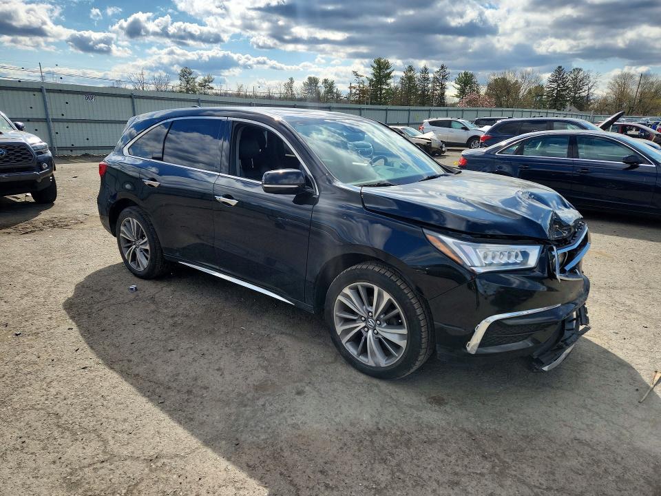 48576696 :رقم المزاد ، 5FRYD4H57HB031045 vin ، 2017 Acura Mdx مزاد بيع