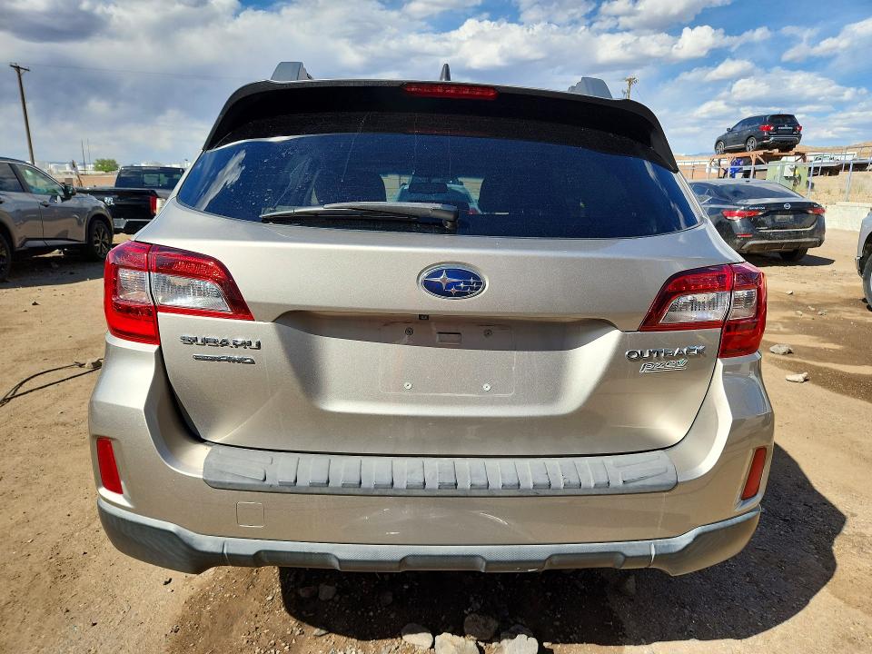 2016 Subaru Outback მანქანა იყიდება აუქციონზე, vin: 4S4BSACCXG3357852, აუქციონის ნომერი: 54552716