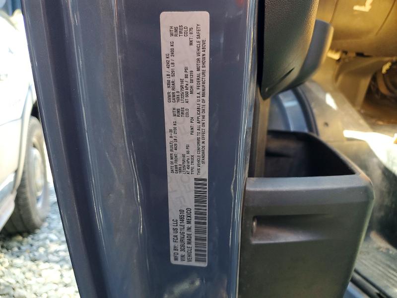 Продажа на аукционе авто 2020 Ram Promaster 3500, vin: 3C6URVJG1LE146510, номер лота: 50973406