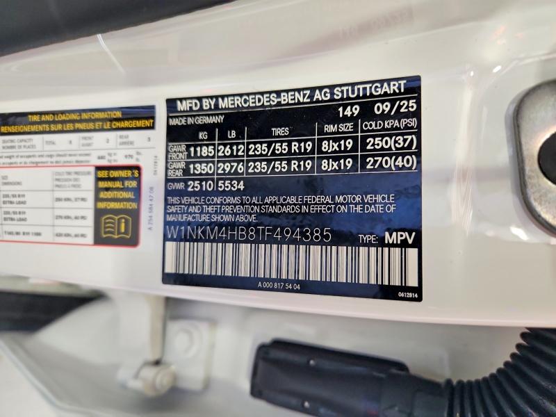 Продаж на аукціоні авто 2026 Mercedes-benz Glc, vin: W1NKM4HB8TF494385, номер лоту: 49363776