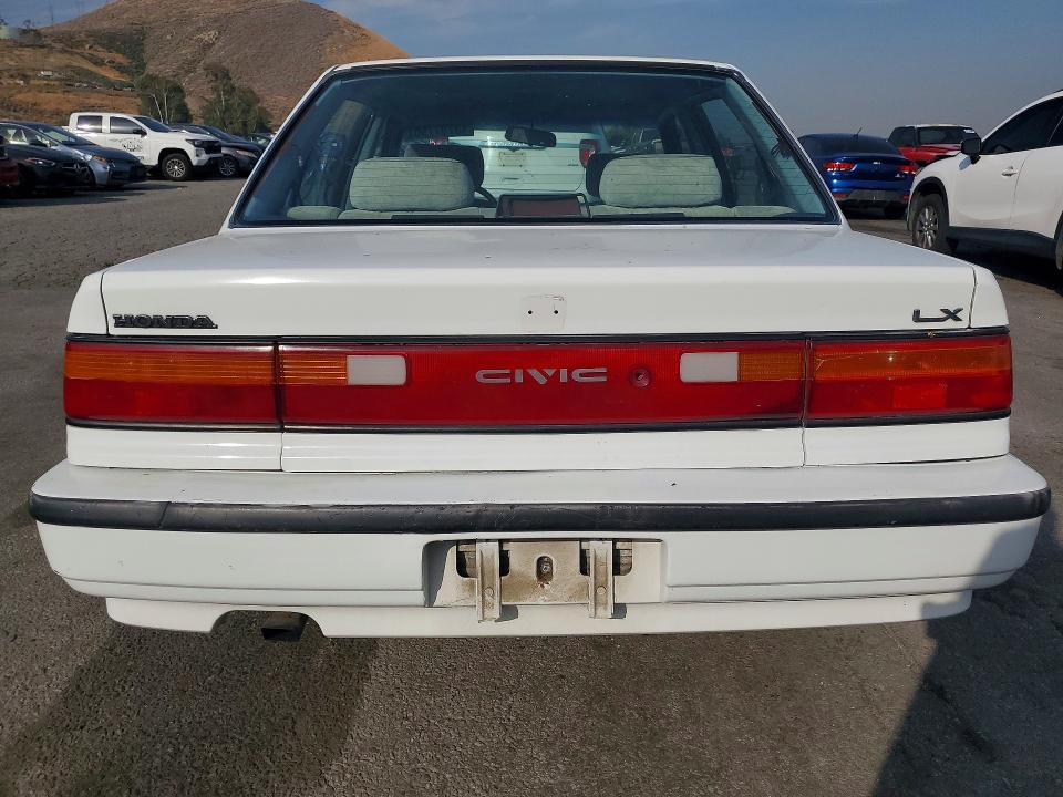 48797796 :رقم المزاد ، JHMED3657MS028370 vin ، 1991 Honda Civic مزاد بيع