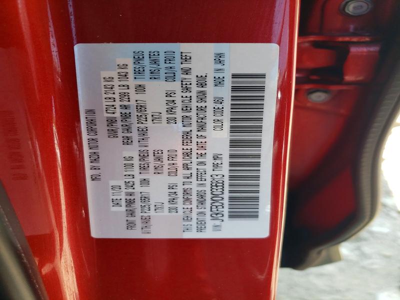 50812336 :رقم المزاد ، JM3KFBCM0M0336813 vin ، 2021 Mazda Cx-5 مزاد بيع