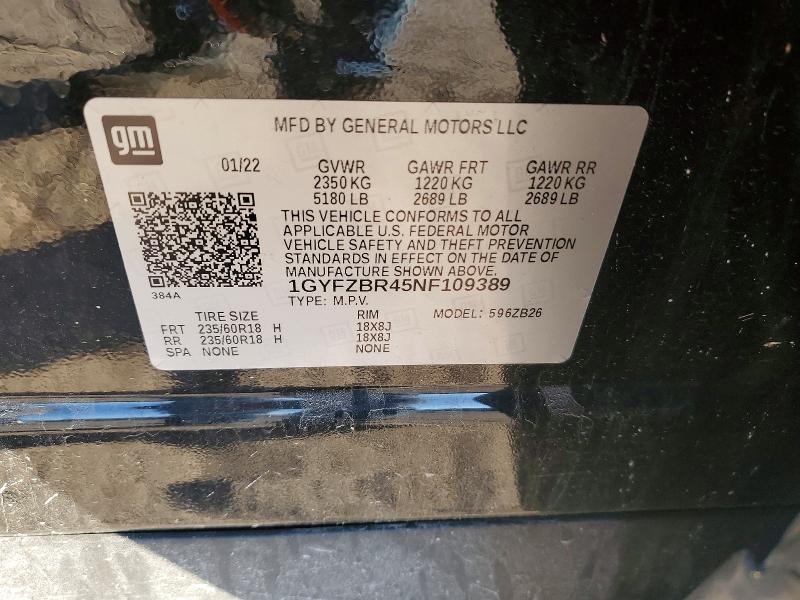 Продажа на аукционе авто 2022 Cadillac Xt4, vin: 1GYFZBR45NF109389, номер лота: 50245736