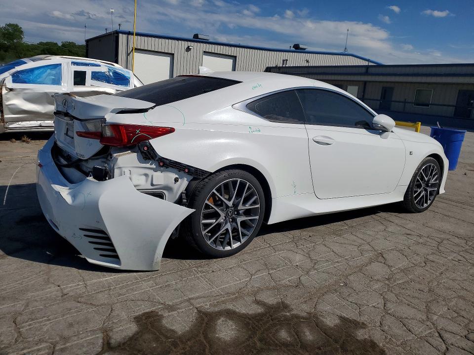 50301676 :رقم المزاد ، JTHHE5BC0F5007579 vin ، 2015 Lexus Rc مزاد بيع