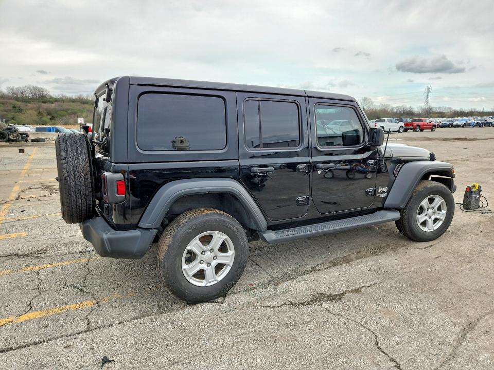 49146726 :رقم المزاد ، 1C4HJXDNXLW300743 vin ، 2020 Jeep Wrangler Unlimited مزاد بيع