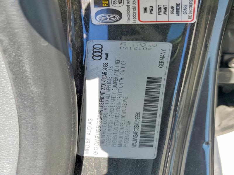 Aukcja sprzedaży 2014 Audi A7, vin: WAUWGAFC3EN059550, numer aukcji: 50597026