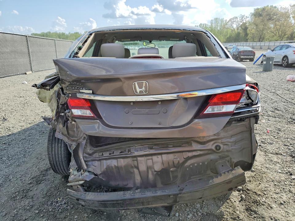 48099336 :رقم المزاد ، 19XFB2F53FE115713 vin ، 2015 Honda Civic مزاد بيع