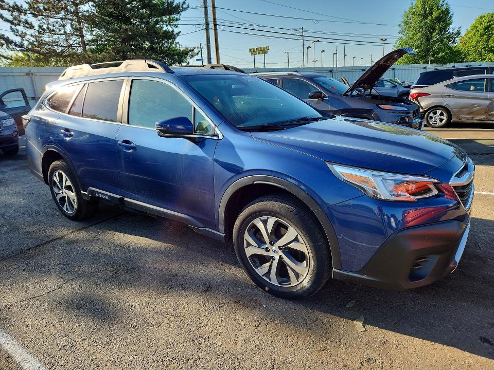 50686156 :رقم المزاد ، 4S4BTAMC1M3163086 vin ، 2021 Subaru Outback مزاد بيع