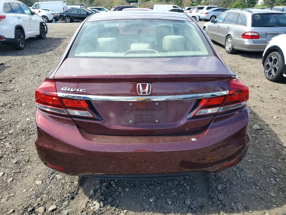 2013 Honda Civic მანქანა იყიდება აუქციონზე, vin: 2HGFB2F8XDH526264, აუქციონის ნომერი: 49874186
