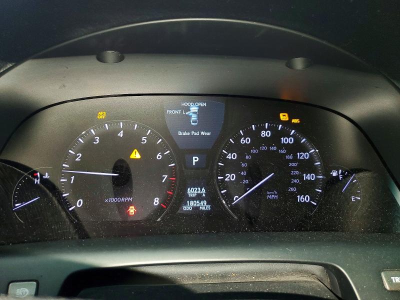 Auction sale of the 2009 Lexus Ls, vin: JTHCL46F895001659, lot number: 49491876