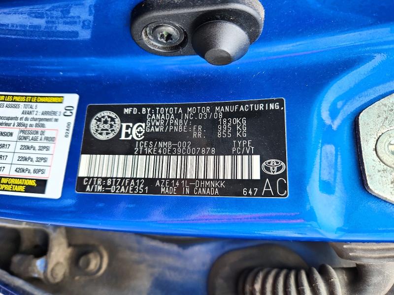 Продаж на аукціоні авто 2009 Toyota Matrix Xr Wagon, vin: 2T1KE40E39C007878, номер лоту: 49564816