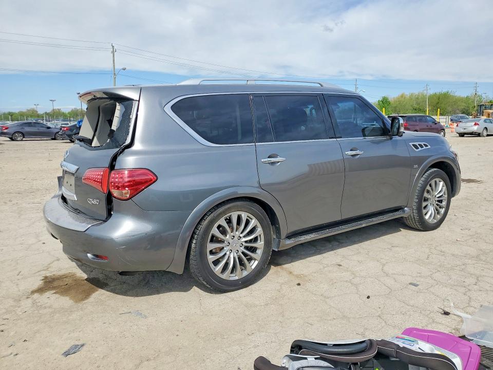 2016 Infiniti Qx80 მანქანა იყიდება აუქციონზე, vin: JN8AZ2NE5G9125452, აუქციონის ნომერი: 50183286