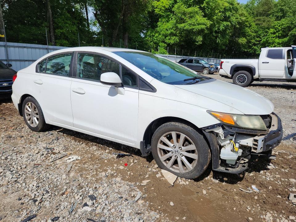 2012 Honda Civic მანქანა იყიდება აუქციონზე, vin: 19XFB2F93CE032457, აუქციონის ნომერი: 51873726