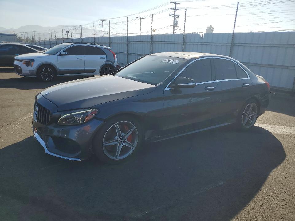 Auction sale of the 2015 Mercedes-benz C, vin: 55SWF4JB9FU088880, lot number: 49162126
