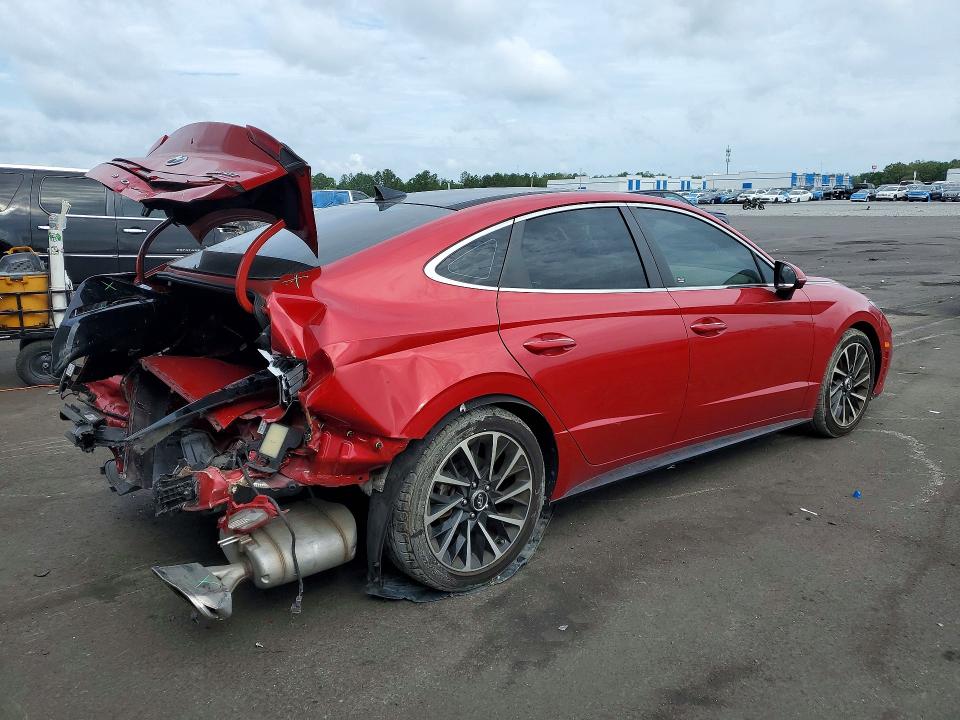 51168626 :رقم المزاد ، 5NPEH4J27MH064387 vin ، 2021 Hyundai Sonata مزاد بيع