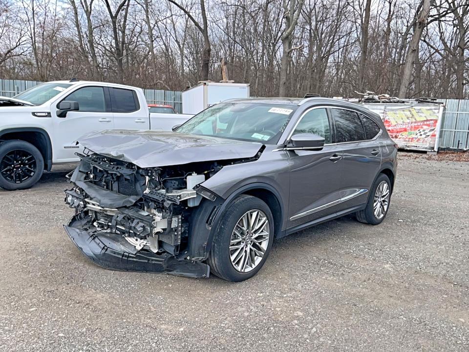 48595126 :رقم المزاد ، 5J8YE1H8XPL014101 vin ، 2023 Acura Mdx مزاد بيع