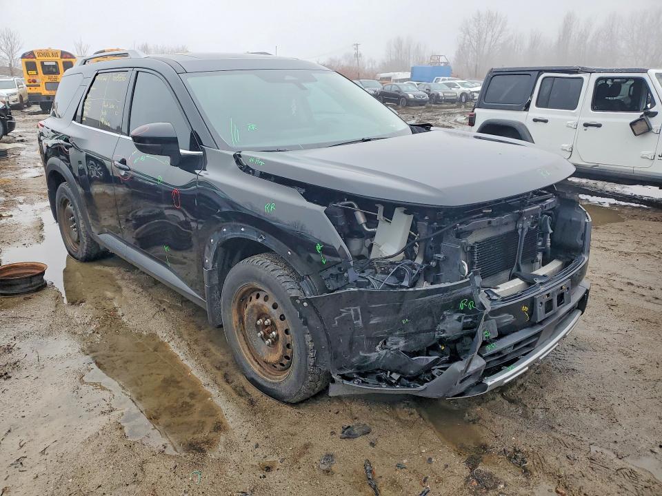 2024 Nissan Pathfinder Sl 4wd მანქანა იყიდება აუქციონზე, vin: 5N1DR3CEXRC261837, აუქციონის ნომერი: 48040176