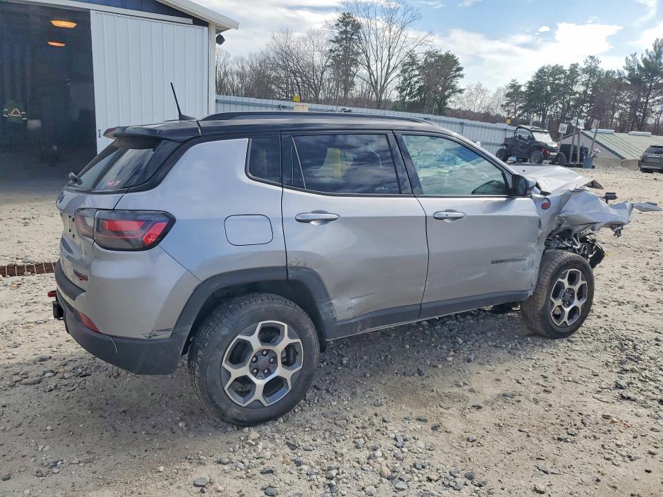 49623716 :رقم المزاد ، 3C4NJDDB5NT200663 vin ، 2022 Jeep Compass مزاد بيع