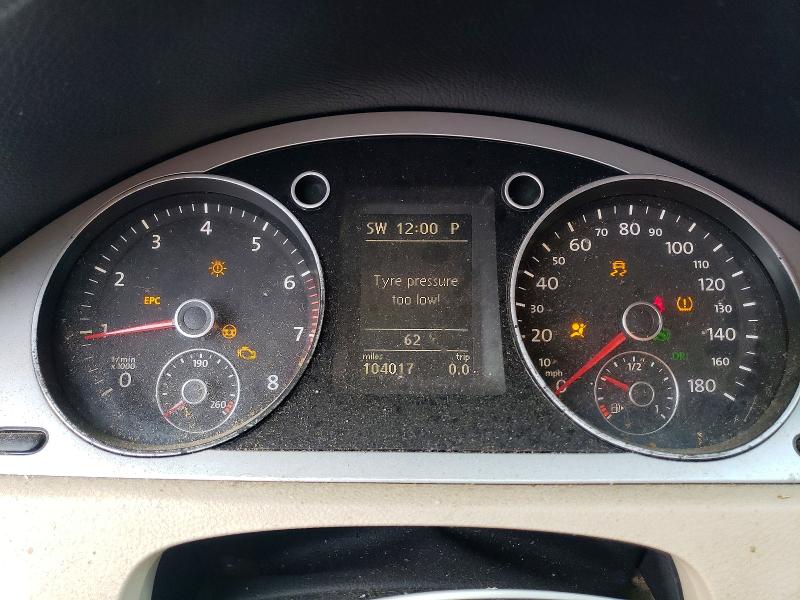 Aukcja sprzedaży 2010 Volkswagen Cc, vin: WVWML7AN0AE516536, numer aukcji: 46504176