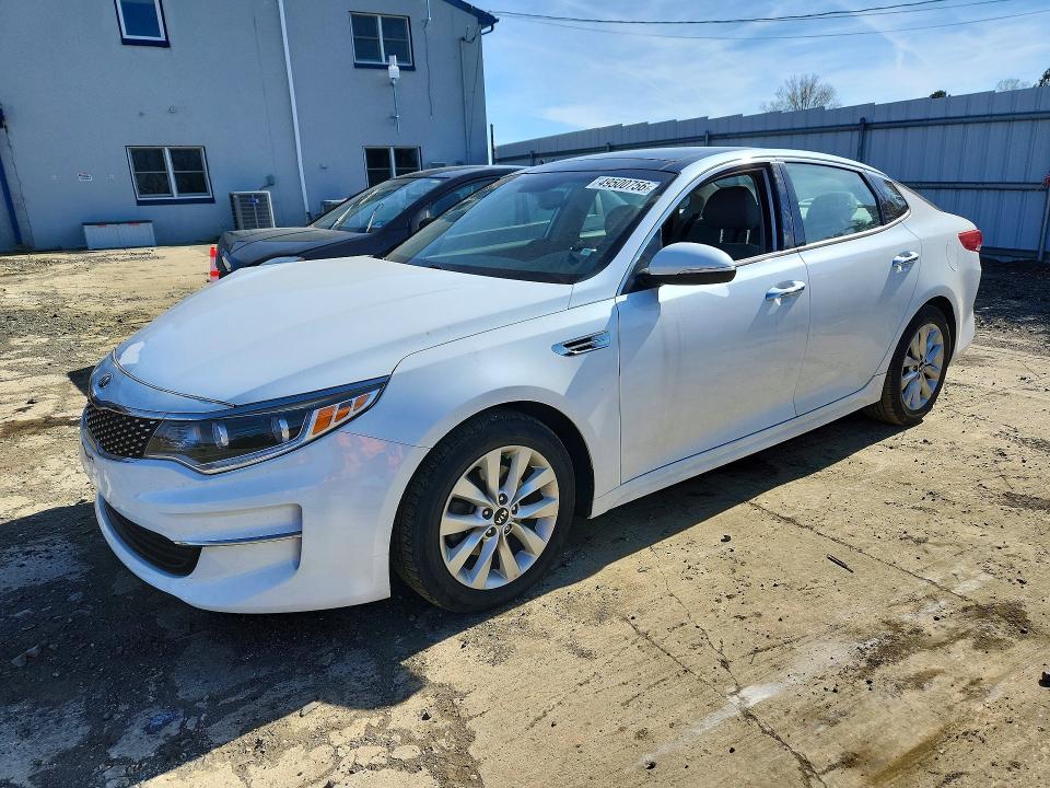 2016 Kia Optima მანქანა იყიდება აუქციონზე, vin: 5XXGU4L38GG091513, აუქციონის ნომერი: 49500756