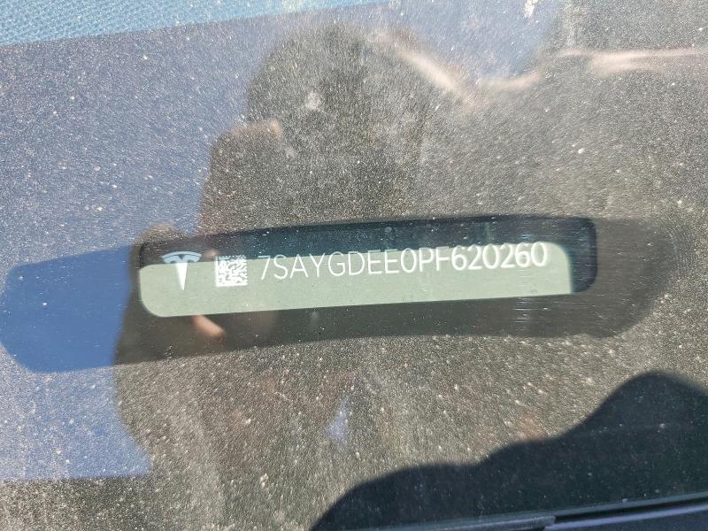 49822186 :رقم المزاد ، 7SAYGDEE0PF620260 vin ، 2023 Tesla Model Y مزاد بيع