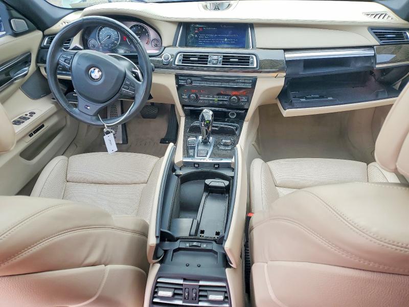 2013 Bmw 750 მანქანა იყიდება აუქციონზე, vin: WBAYE8C57DD133456, აუქციონის ნომერი: 49776846