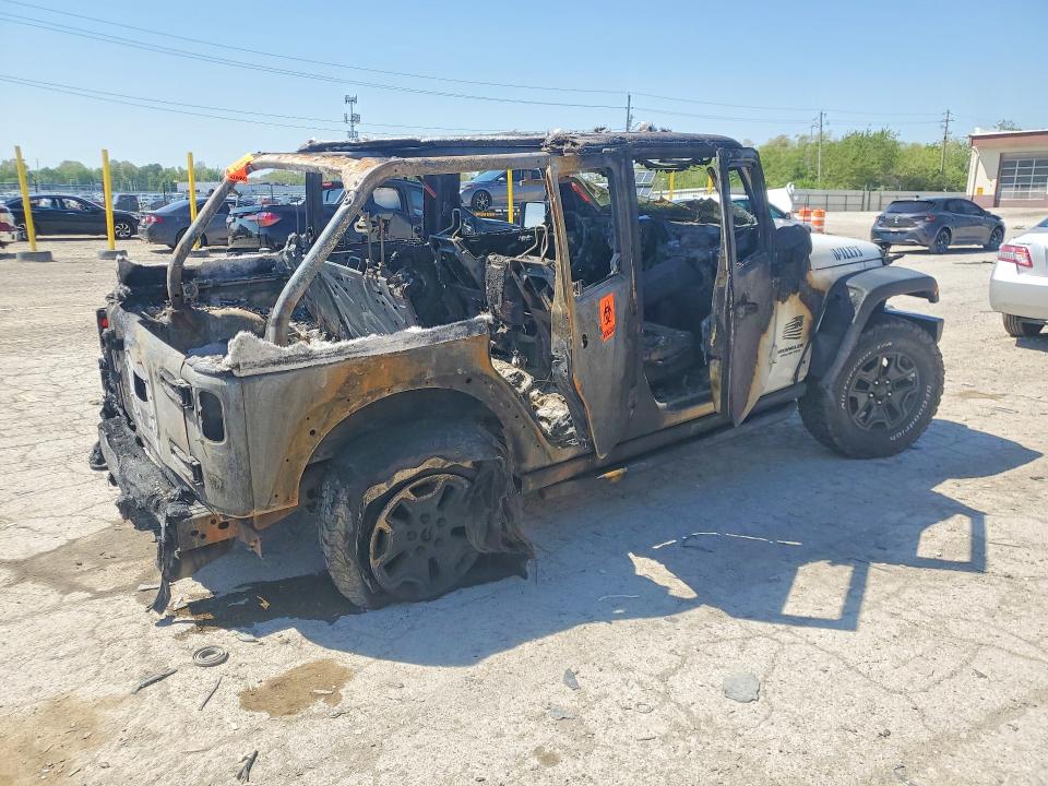 50783896 :رقم المزاد ، 1C4HJWDGXHL622772 vin ، 2017 Jeep Wrangler Unlimited مزاد بيع