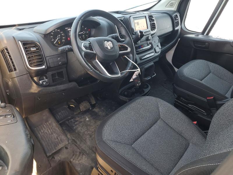 48798846 :رقم المزاد ، 3C6LRVDG2PE533127 vin ، 2023 Ram Promaster 2500 مزاد بيع