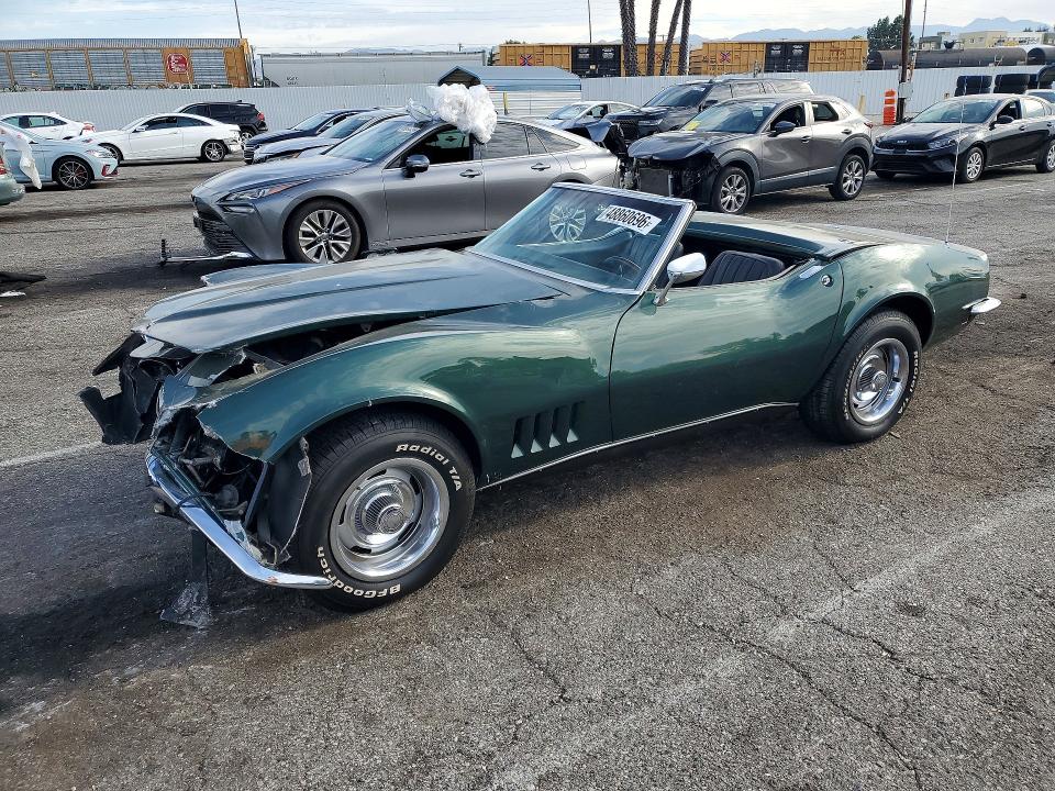 Продажа на аукционе авто 1968 Chevrolet Corvette, vin: 194678S406428, номер лота: 48860696